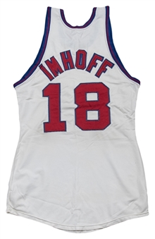 1969-70 Darrall Imhoff Game Used Philadelphia 76ers Home Jersey (Imhoff Family LOA)